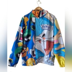 Members Only Looney Tune Windbreaker Jacket